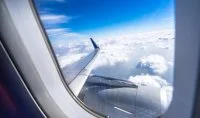 En avion