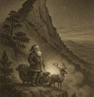 Le P&egrave;re No&euml;l au Pic Saint-Loup