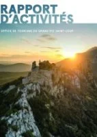Couverture Rapport d'Activit&eacute;s 2021 - Office de Tourisme du Grand Pic Saint-Loup