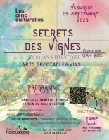 Le secret des vignes - Les Oenoculturelles 2026