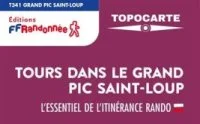 Commander votre topocarte du GRP Pic Saint-Loup