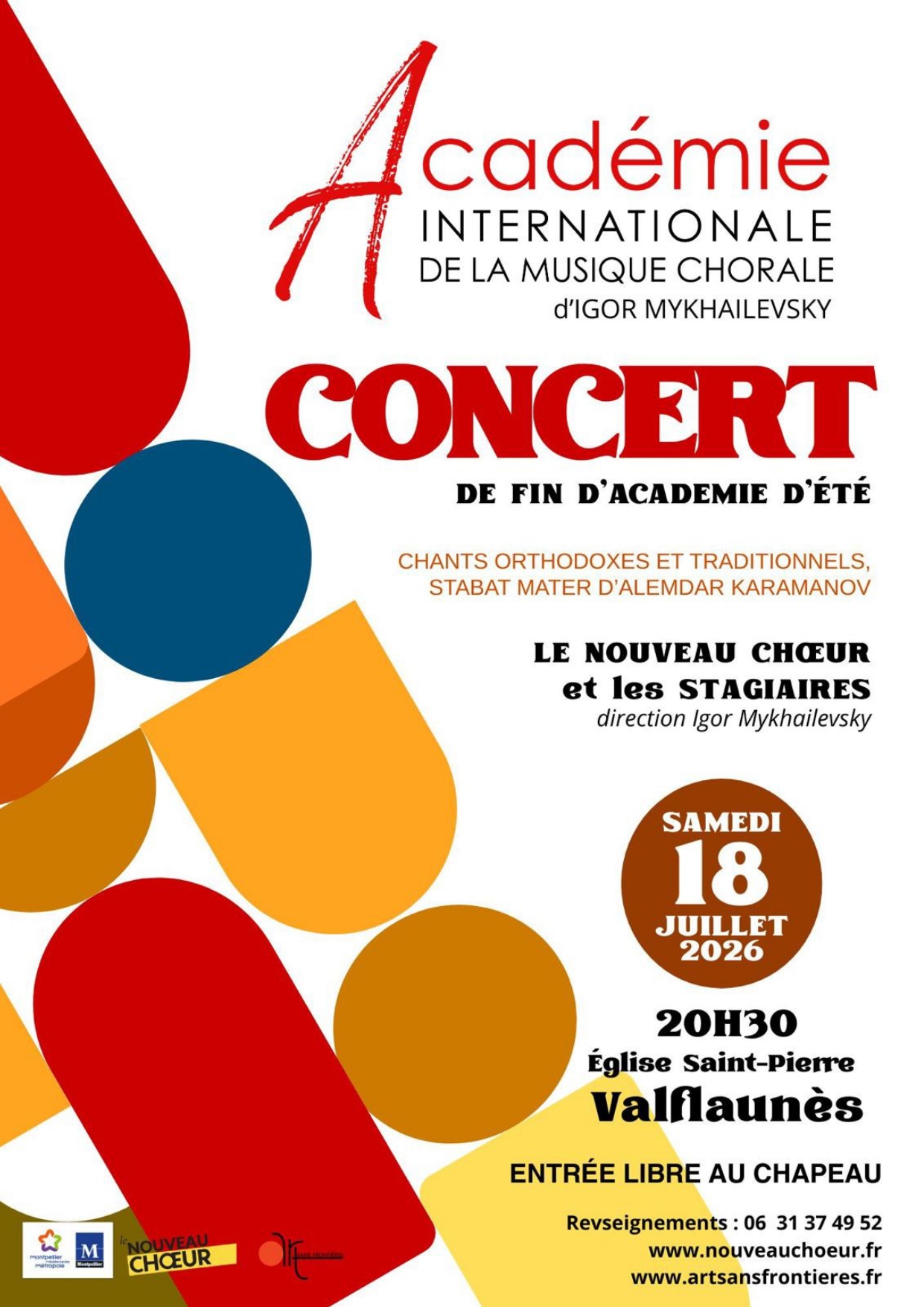 Concert le nouveau Choeur