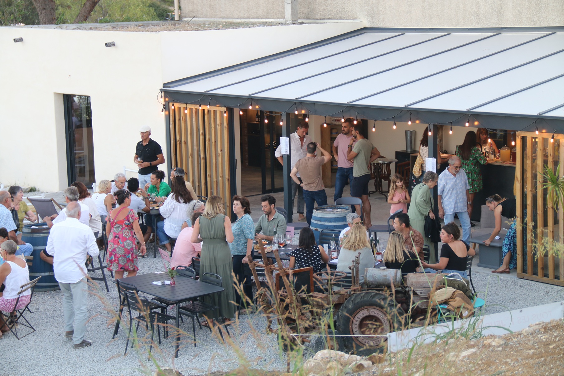 La Terrasse des rainettes - Bar à vin au domaine