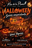 Soir&eacute;e Halloween &copy; Mas de la plume