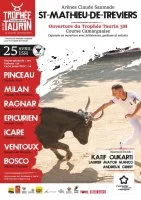 Troph&eacute;e Taurin 3M &copy; Club Taurin "Le St-Loup" St Mathieu de Tr&eacute;viers