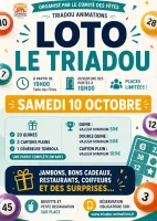 Loto du Comit&eacute; des f&ecirc;tes du Triadou  &copy; 