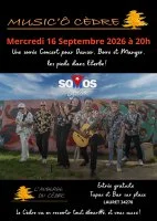 Music' &Ocirc; C&egrave;dre &copy; Auberge du C&egrave;dre