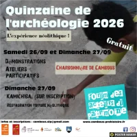 Quinzaine de l'arch&eacute;ologie 2026 &copy; SLP