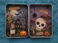 Atelier : Mini-monde d&rsquo;Halloween  &copy; les ptits papiers de flo