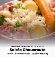 Soir&eacute;e Choucroute &copy;atelier de Mag