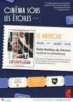 Cin&eacute;ma sous les &eacute;toiles - Saint-Mathieu-de-Tr&eacute;viers &copy; 