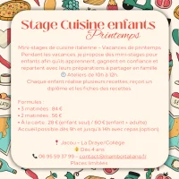 Stage de cuisine pour enfant &copy;mambo italiano