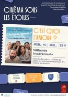 Cin&eacute;ma sous les &eacute;toiles - Valflaun&egrave;s &copy; 