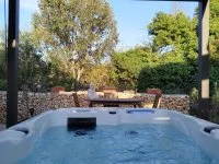 Vue sur la for&ecirc;t quand on est dans le jacuzzi &copy; Chante-C&eacute;vennes
