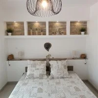 Chambre configuration lit 160 couple &copy; Chante-C&eacute;vennes