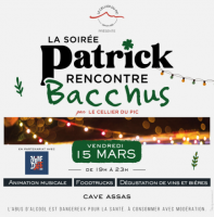 Patrick rencontre Bacchus Assas © Le Cellier du Pic