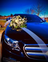 Wedding Day Mercedes E-Class © Votre Chauffeur ABC Conducteur Eco-Responsable